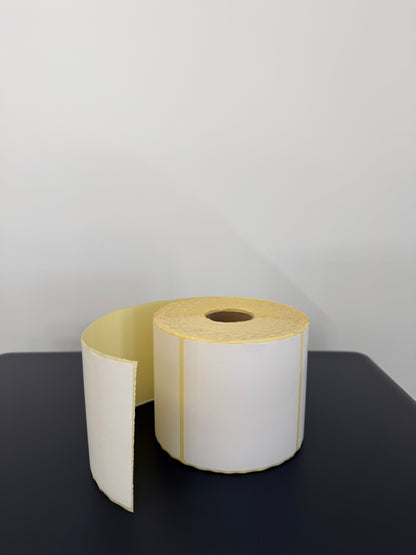 Termo EKO etiketa 100 × 100 mm – 1.000 komada, bela