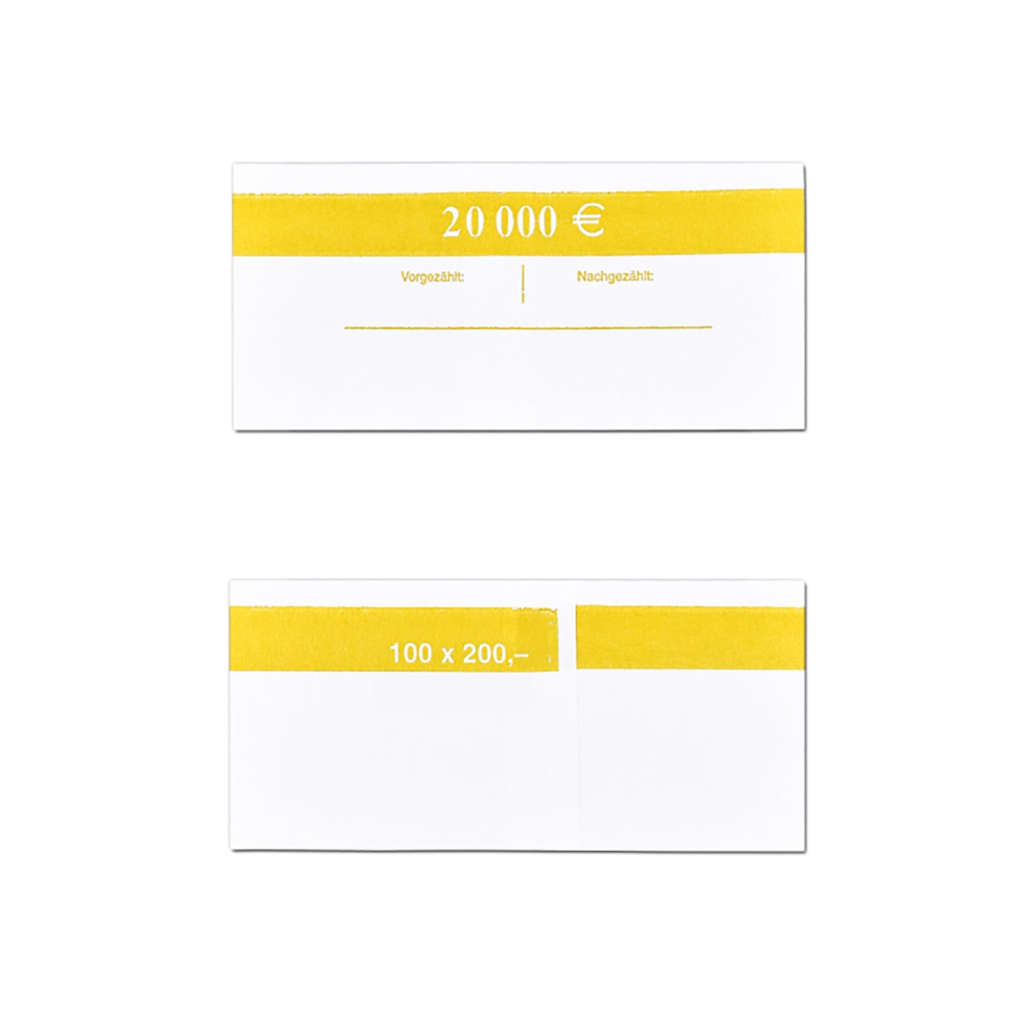 Papirne karike za pakovanje novca za 200 Eura