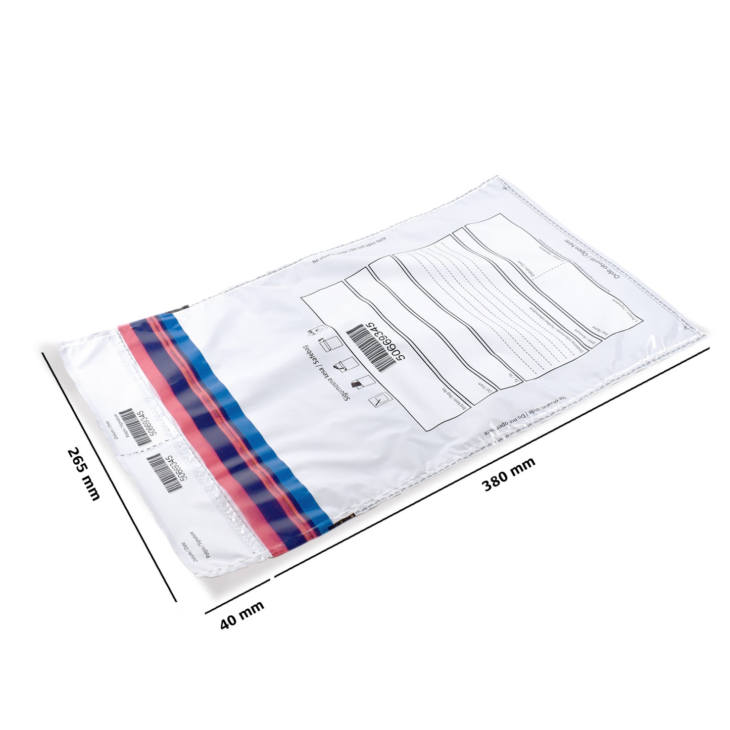 Sigurnosna kesa orfix univerzalna srednja-  265x380+40mm