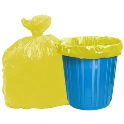 Dzakovi za smece - zute boje - 500 + (2 × 200) × 1000 mm