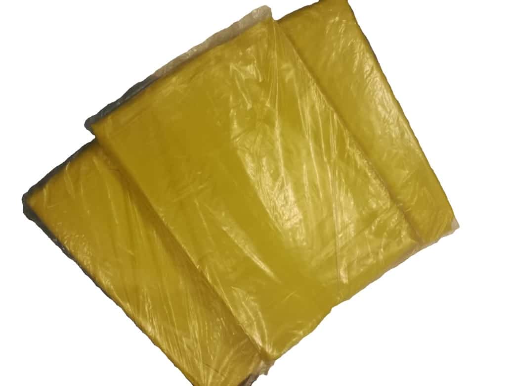 Dzakovi za smece - zute boje - 500 + (2 × 200) × 1000 mm